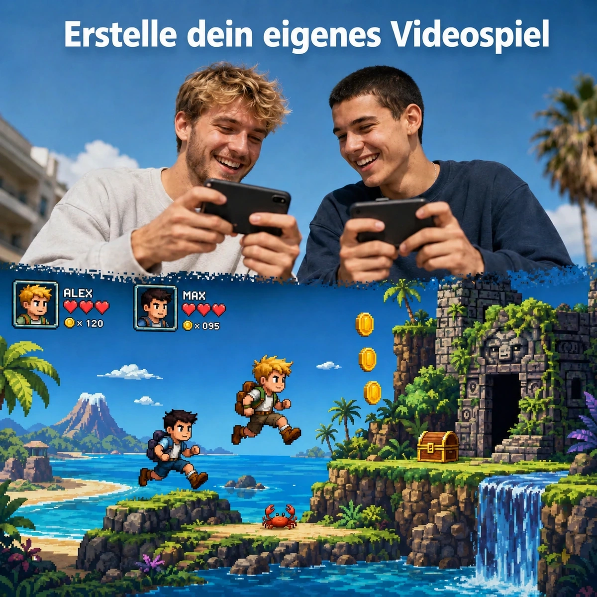 Beispiel für ein personalisiertes Videospiel